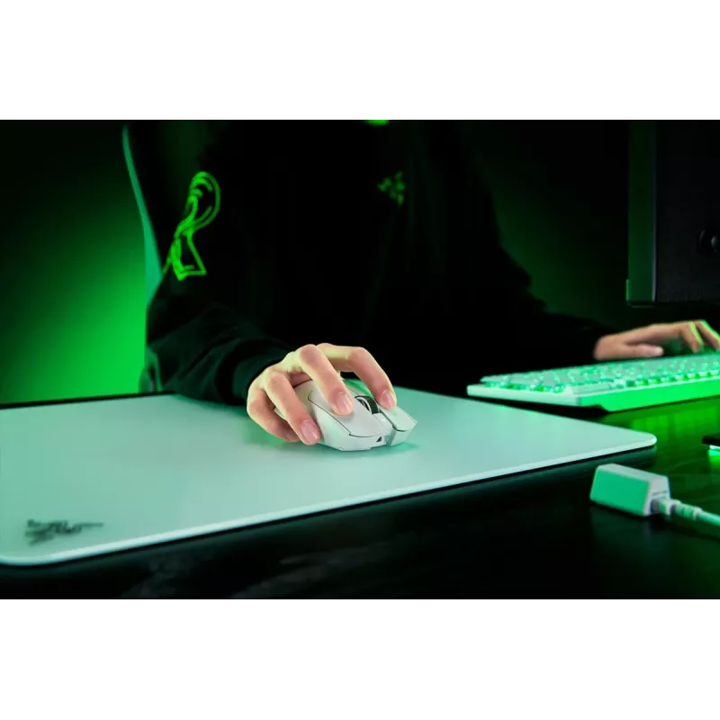 RAZER Viper V3 Pro herná myš – bezdrôtová / káblová – biela
