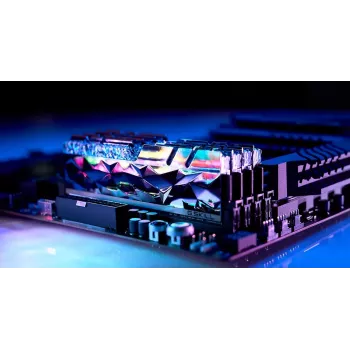 DIMM 64 GB DDR4-3600 (4x 16 GB) Quad-Kit, pamäť strieborná, F4-3600C16Q-64GTESC, Trident Z Royal Elite, INTEL XMP