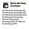 HP 652 čierna originálna Ink Advantage kazeta