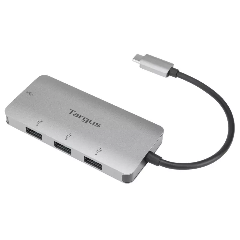 Targus ACH226EU rozbočovač USB 3.2 Gen 1 (3.1 Gen 1) Type-C 5000 Mbit/s strieborný