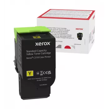 Xerox Original ® C310 farebná tlačiareň / C315 farebná multifunkčná tlačiareň žltá tonerová kazeta so štandardnou kapacitou (2000 strán) – 006R04359