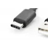 DIGITUS ASSMANN USB Type-C spojovací kábel, Type-C na A M/M, 1m 3A, 480MB, verzia 2.0, čierny