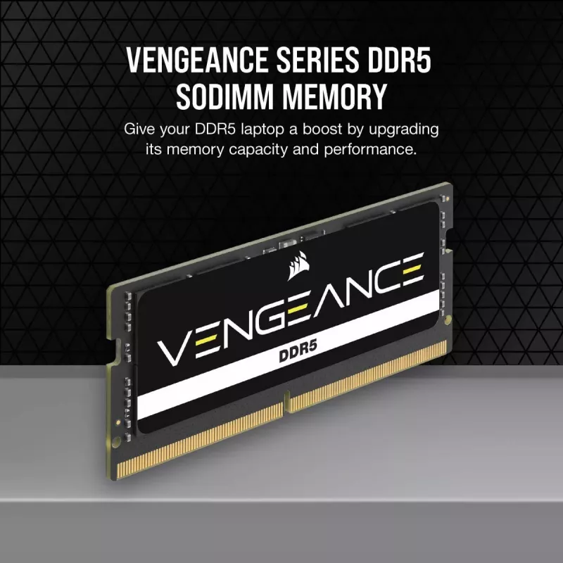 Pamäť CORSAIR 32GB Vengeance DDR5 SoDIMM (1x32gb) DDR5 5600mt/s CL48