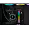 Corsair Vengeance RGB 32 GB (2x16 GB) DDR5-6000 CL38 sada pamäte RAM, čierna