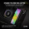 Corsair Vengeance RGB 32 GB (2x16 GB) DDR5-6000 CL38 sada pamäte RAM, čierna