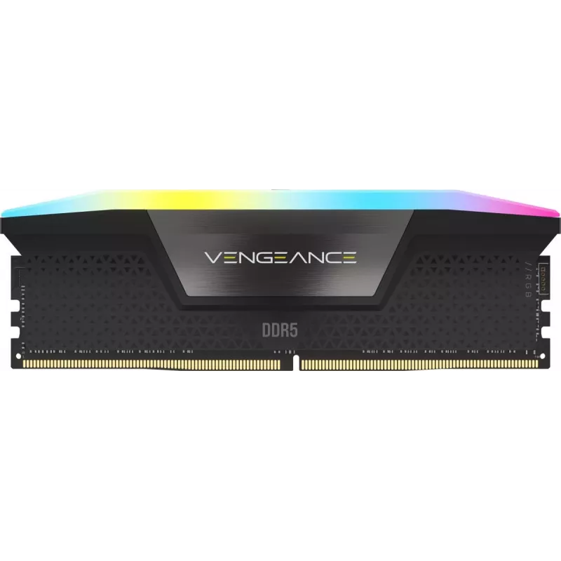 Corsair Vengeance RGB 32 GB (2x16 GB) DDR5-6000 CL38 sada pamäte RAM, čierna