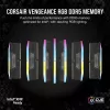 Corsair Vengeance RGB 32 GB (2x16 GB) DDR5-6000 CL38 sada pamäte RAM, čierna