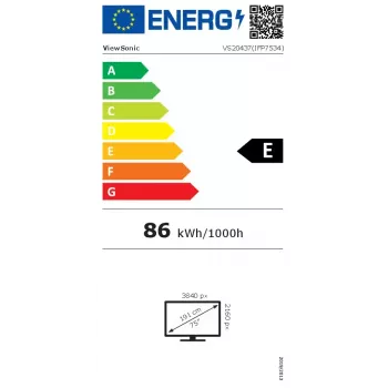 Viewsonic IFP7534 interaktívna tabuľa 190,5 cm (75