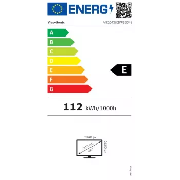 Viewsonic IFP8634 interaktívna tabuľa 2,18 m (86