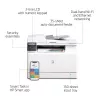 HP Color LaserJet Pro MFP M183fw, Laser, farebná tlač, 600 x 600 DPI, A4, priama tlač, biela
