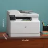 HP Color LaserJet Pro MFP M183fw, Laser, farebná tlač, 600 x 600 DPI, A4, priama tlač, biela