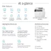 HP Color LaserJet Pro MFP M183fw, Laser, farebná tlač, 600 x 600 DPI, A4, priama tlač, biela