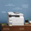 HP Color LaserJet Pro MFP M183fw, Laser, farebná tlač, 600 x 600 DPI, A4, priama tlač, biela