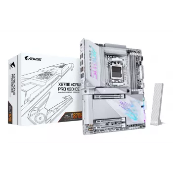 Základná doska GIGABYTE X870E AORUS PRO X3D ICE, AMD AM5, ATX