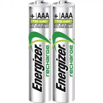 Nabíjateľná batéria Energizer Power Plus AAA NiMH 1,2 V, 2 ks, 44,5 mm x 10,5 mm, 11 g