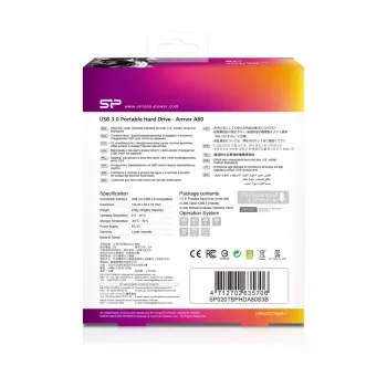 Silicon Power Armor A80 externý pevný disk 2 TB USB 3.2