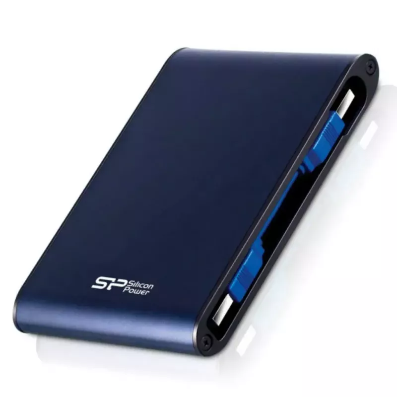 Silicon Power Armor A80 externý pevný disk, 2 TB, 2,5 palca, USB 3.1 Gen 1, modrý