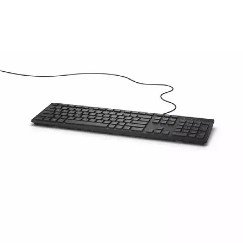 Dell KB216 Štandardná, káblová, rozloženie klávesnice ruské, čierna, numerická klávesnica