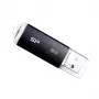 SILICON POWER Ultima U02 - 16GB USB kľúč - USB 2.0 - Čierna (moq-30)