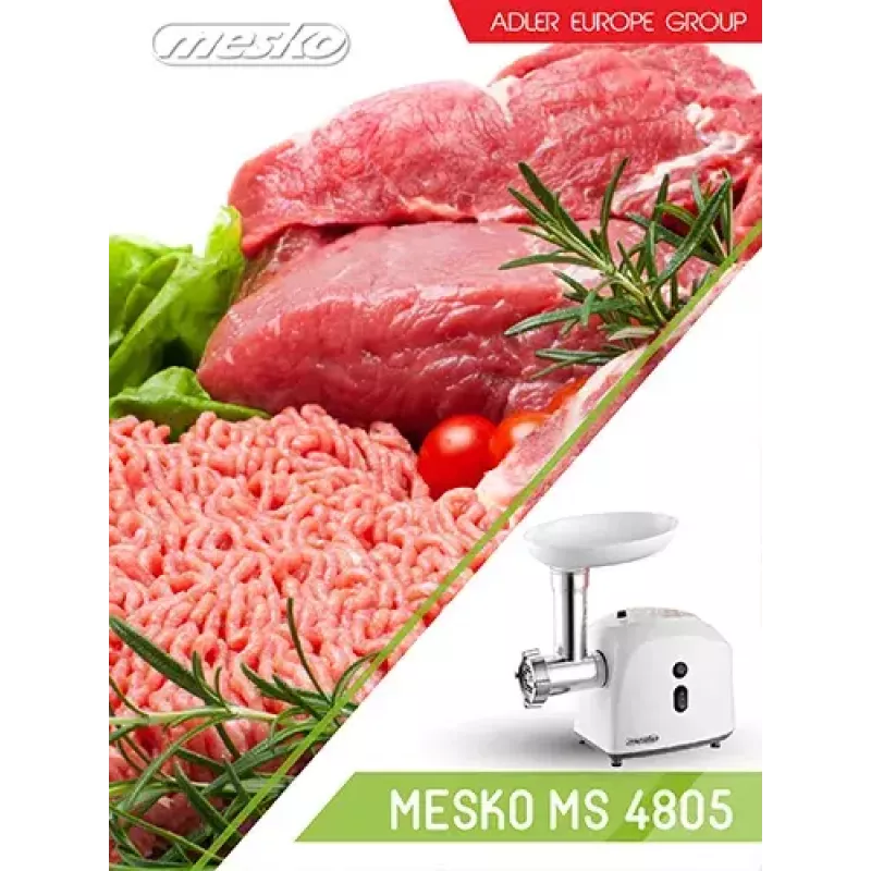 Mlynček na mäso Mesko Home MS 4805 600 W biely