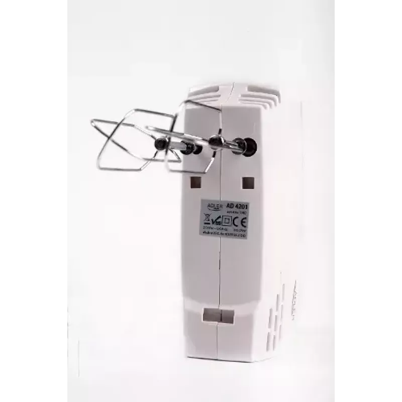 Ručný mixér Adler AD 4201 g — 300 W, 1 kg, sivá/biela