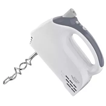 Ručný mixér Adler AD 4201 g — 300 W, 1 kg, sivá/biela