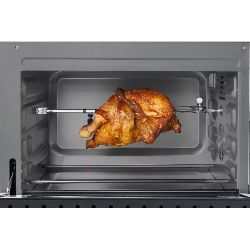 Caso TO 20 Design-Oven elektrická mini rúra, 20 l, 1500 W, teplovzdušná, rotisér, časovač, do 230 °C, kryt Cool-Touch, čierna