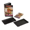 Tefal XA800912 dosky na francúzske toasty pre sendvičovač SW852, čierne
