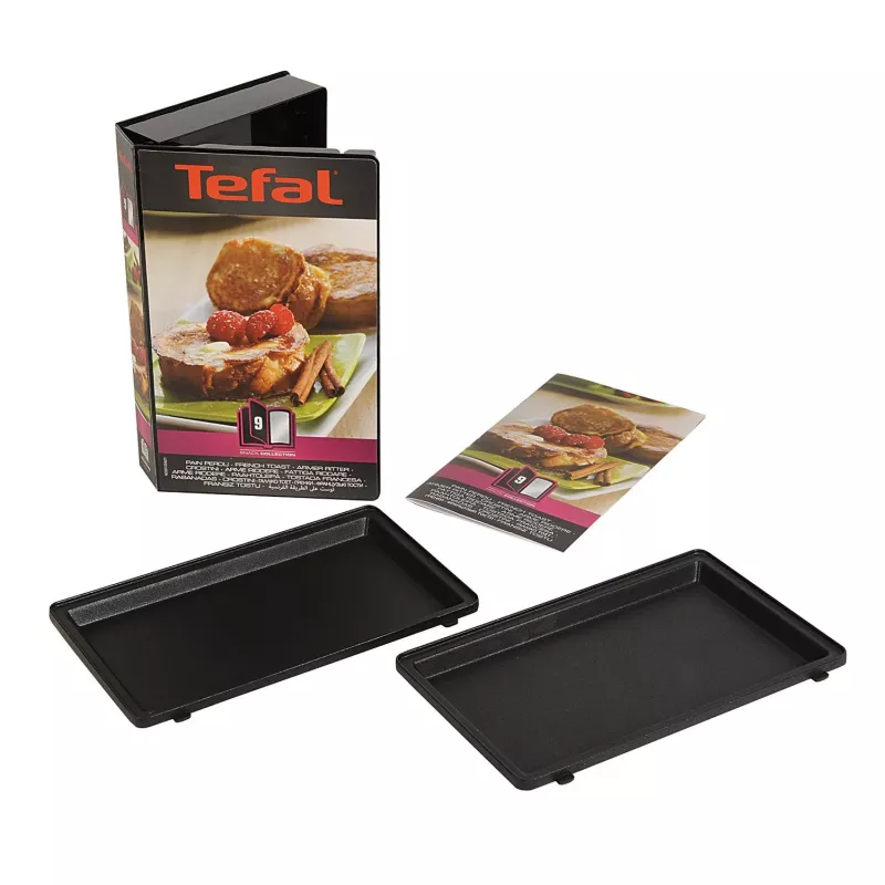 Tefal XA800912 dosky na francúzske toasty pre sendvičovač SW852, čierne