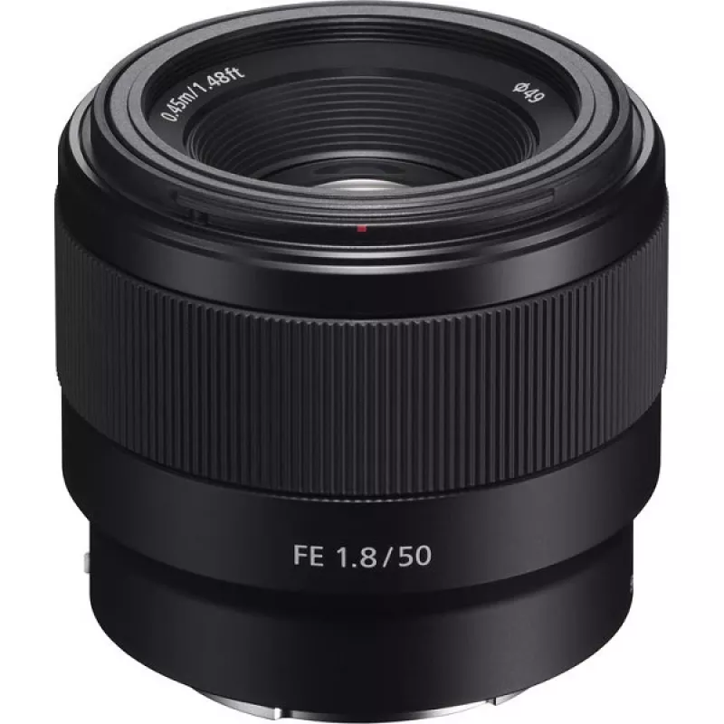 Objektív Sony FE 50mm F1.8 SLR čierny SEL50F18F.SYX