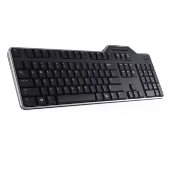 DELL Pro Smartcard klávesnica - KB813 - ruská (QWERTY), Full-Size (100%), káblová, USB, QWERTY, čierna