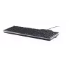 DELL Pro Smartcard klávesnica - KB813 - ruská (QWERTY), Full-Size (100%), káblová, USB, QWERTY, čierna
