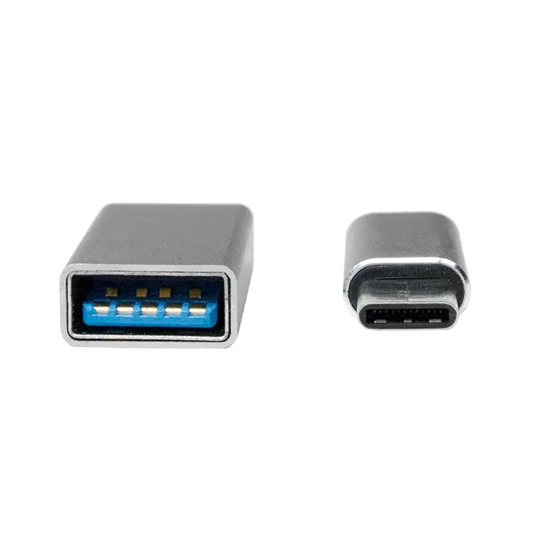 Káblový adaptér LogiLink AU0040 USB 3.1 C USB 3.0 A Micro USB 2.0 hliník