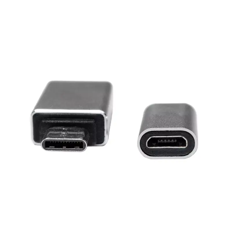 Káblový adaptér LogiLink AU0040 USB 3.1 C USB 3.0 A Micro USB 2.0 hliník