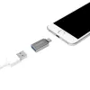 Káblový adaptér LogiLink AU0040 USB 3.1 C USB 3.0 A Micro USB 2.0 hliník