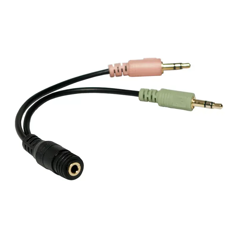 Audio kábel LogiLink CA0020 0,15 m 3,5 mm 2 x 3,5 mm čierny