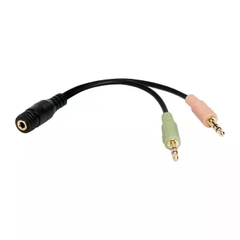 Audio kábel LogiLink CA0020 0,15 m 3,5 mm 2 x 3,5 mm čierny