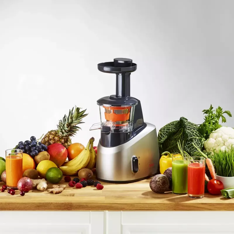 Tefal Infiny Juice ZC255B odšťavovač 200 W sivá, strieborná