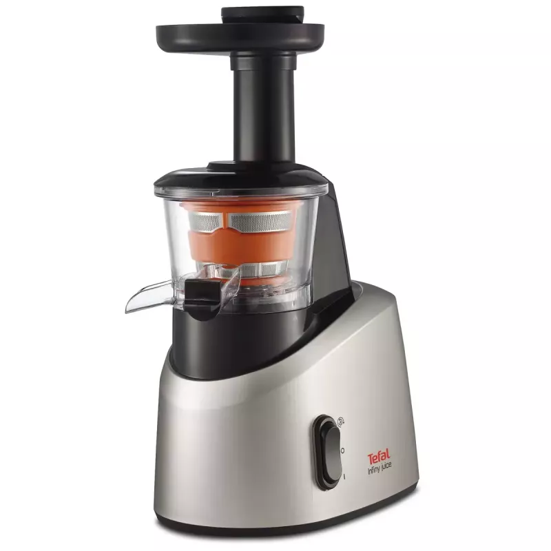Tefal Infiny Juice ZC255B odšťavovač 200 W sivá, strieborná