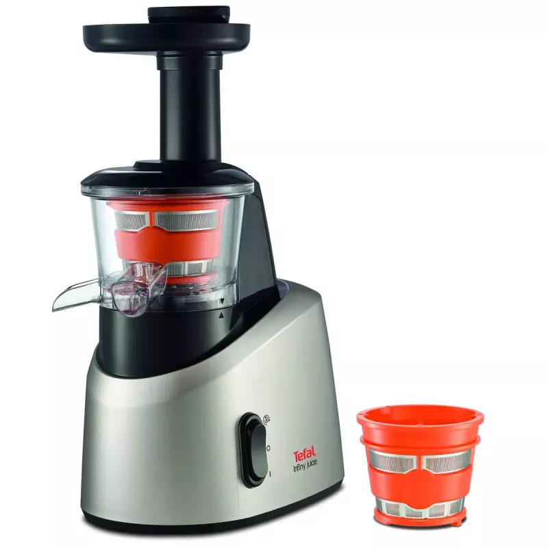 Tefal Infiny Juice ZC255B odšťavovač 200 W sivá, strieborná