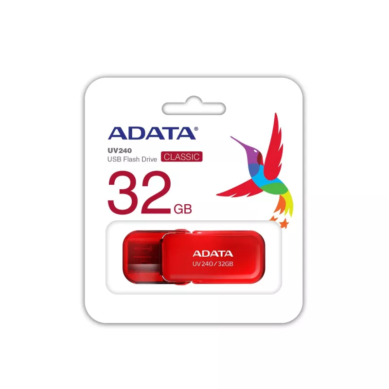 ADATA UV240 USB kľúč 32 GB USB Type-A 2.0 červený