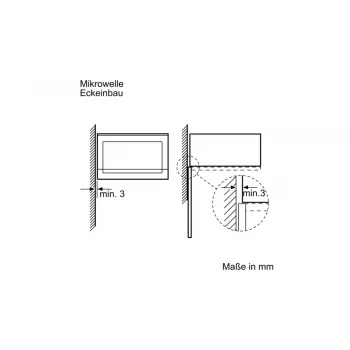 Bosch BFL520MS0 mikrovlnná rúra čierna, nerez kombinovaná mikrovlnná rúra vstavaná 20 l 800 W