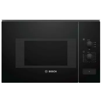 Vstavaná solo mikrovlnná rúra Bosch Serie 4 BFL520MB0 – 800 W, 20 l, otočný ovládač, čierna