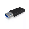 ICY BOX IB-CB015 USB Type-C 3.1 (Gen 2) USB Type-A 3.1 (Gen 2) čierny