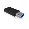ICY BOX IB-CB015 USB Type-C 3.1 (Gen 2) USB Type-A 3.1 (Gen 2) čierny