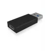 ICY BOX IB-CB015 USB Type-C 3.1 (Gen 2) USB Type-A 3.1 (Gen 2) čierny