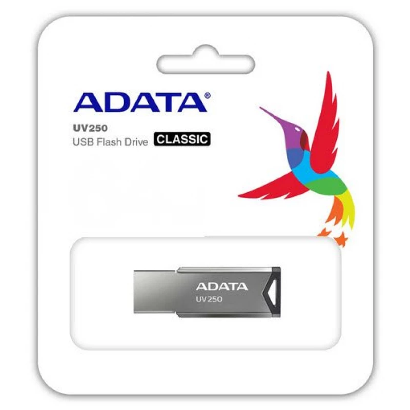 ADATA UV250 USB flash disk 16 GB USB Type-A 2.0 Strieborná
