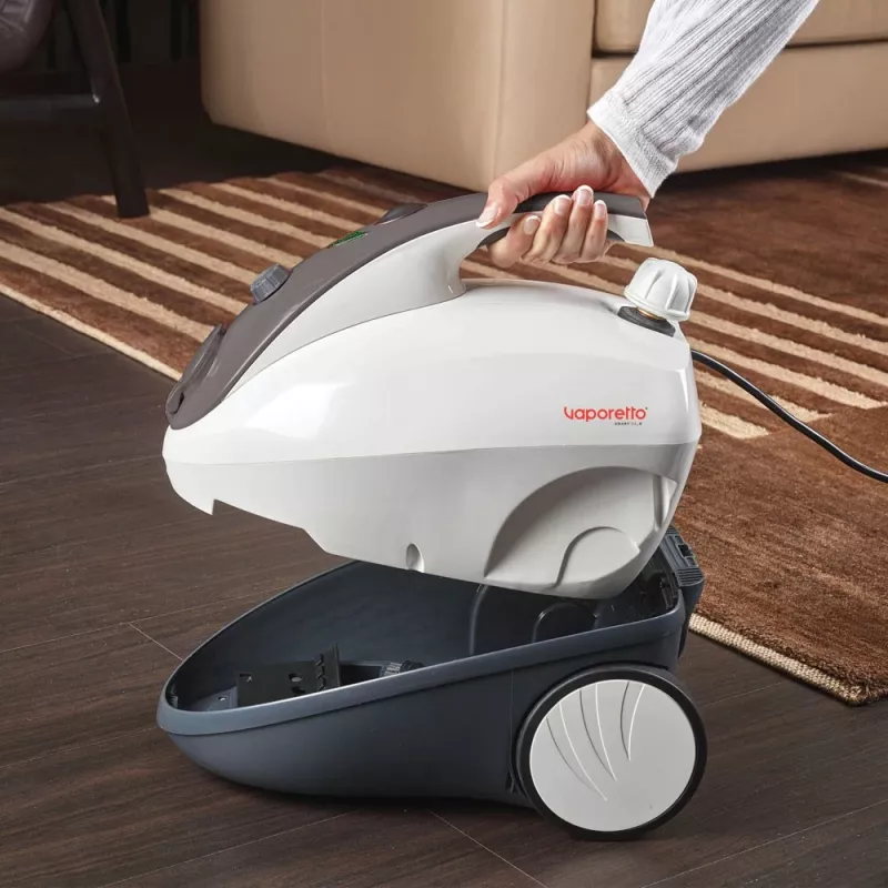 Polti Vaporetto Smart 30_S Valcový parný čistič 1,6 L 1800 W Sivá, Biela