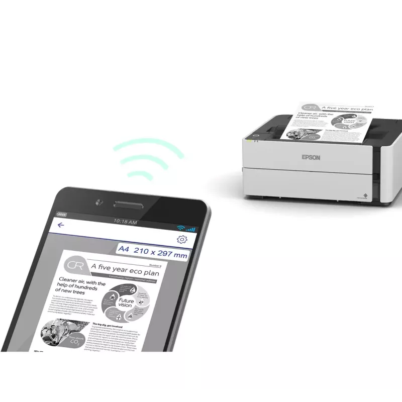 Epson EcoTank M1180 atramentová tlačiareň 1200 x 2400 DPI A4 Wi-Fi