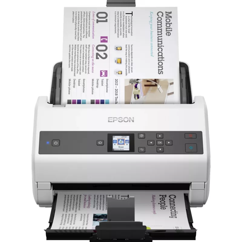 Epson WorkForce DS-870 skener s podávačom 600 x 600 DPI A4 sivý, biely